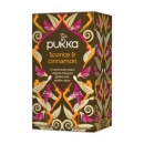 Licorice & Cinnamon BIO (lukrecja, cynamon, ziarno kakao, kardamon) 20 szasz. Pukka