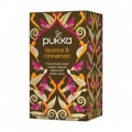 Licorice & Cinnamon BIO (lukrecja, cynamon, ziarno kakao, kardamon) 20 szasz. Pukka